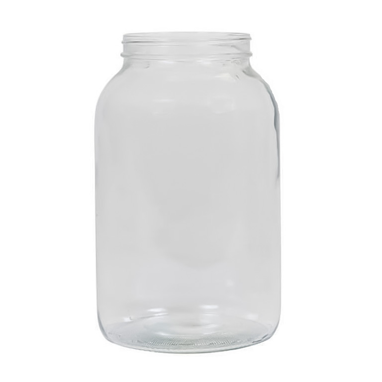 Wide Mouth Glass Jar